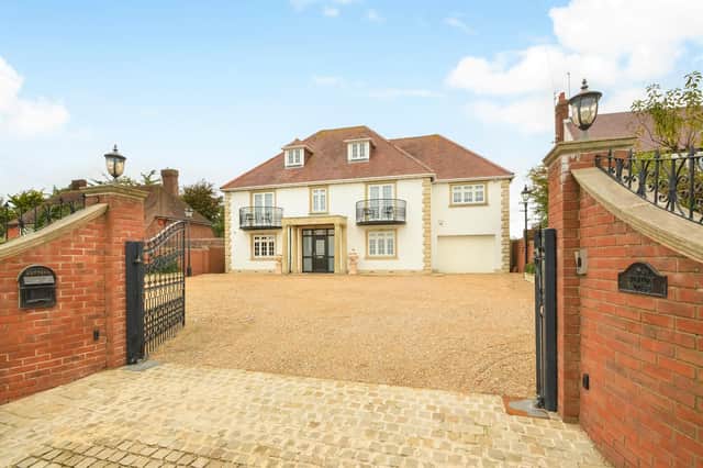 This huge £3.2m, five-bedroom Portsdown Hill home is up for grabs in an online raffle. Its owner, a businessman in his 50s, is offering tickets for £10. Picture: Winton House
