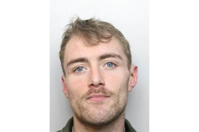 Dale Groves, 27, was arrested after breaking into a home on Portsea Road in Sheffield, where the occupant was sat up awake on their phone and barricaded themselves in their room.