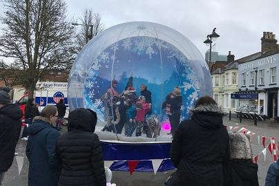 Mansfield's giant snow globe is touring the district in the run-up to Christmas, starting this weekend. On Friday, from 4.30 pm to 8 pm, it visits Ladybrook Place for an event that also includes food, drink and stalls, while on Saturday, it joins in the lights switch-on at Pleasley. Step inside the globe to take a silly selfie with Santa and his elves.