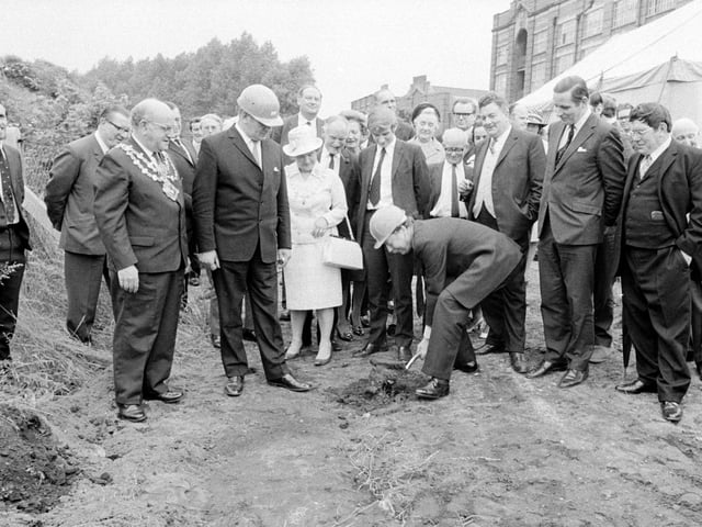 Did you attend the first day of construction?