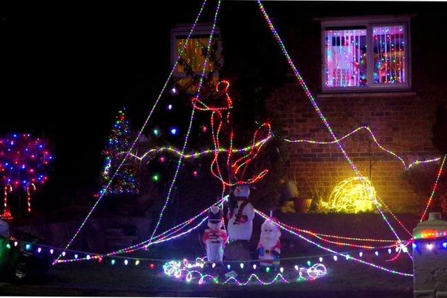 Star reader Simon Dell has put together this excellent festive display in his garden