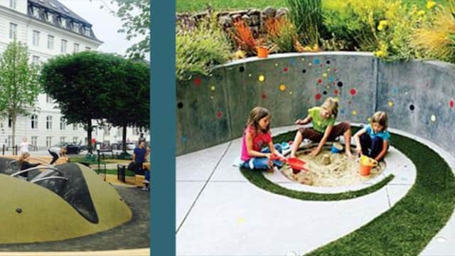 Play areas, pocket parks and planting are all proposed on Fargate.
