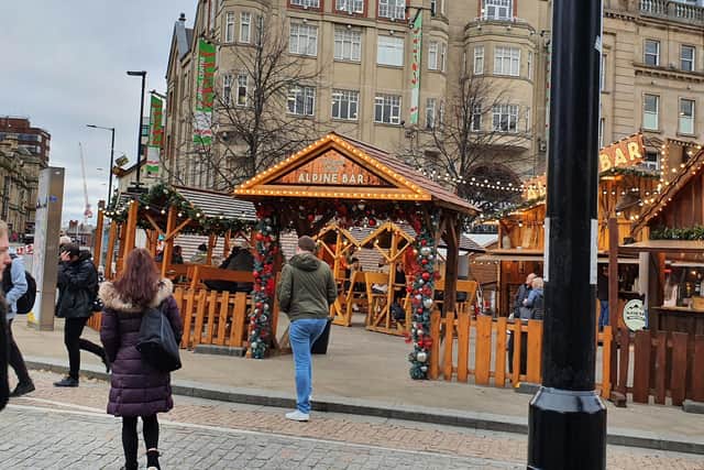 The Alpine Bar on Fargate at Sheffield Christmas Market will have to move.