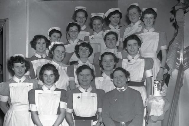 A view of some of the St Hilda's Hospital staff back in the 1950s. Did you work there?