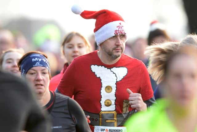 The well-loved annual race sends contenders on a picturesque route through Loxley Valley - and everyone gets a Christmas pud at the finish line.