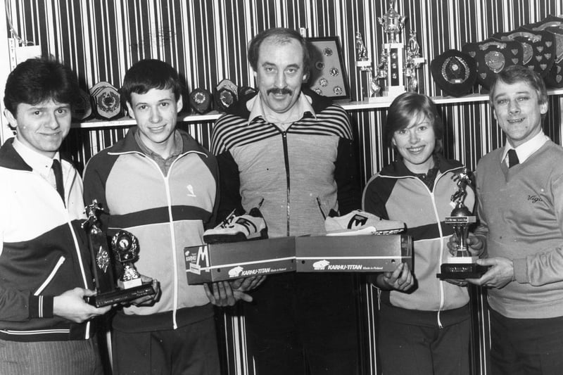 The Ty McGurk Sports Young Athlete Awards of the Month in March 1982 went to Jarrow and Hebburn AC members. Do you recognise them?