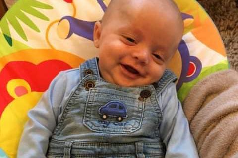 Laurie Elliott, said: "Noah - born in October 2020. He is the happiest baby always smiling and laughing. I had been working from home for the NHS and home schooling my other two which was very difficult."