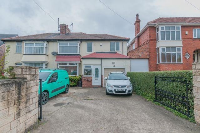 Viewed 1424 times in last 30 days, this three bedroom semi-detached house has been extended and has a utility room. Marketed by Galley Properties, 01302 457673.