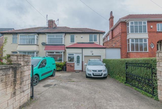 Viewed 1424 times in last 30 days, this three bedroom semi-detached house has been extended and has a utility room. Marketed by Galley Properties, 01302 457673.