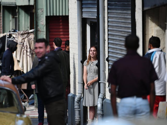 In June, a casting call went out for extras to star in the big Bollywood production.