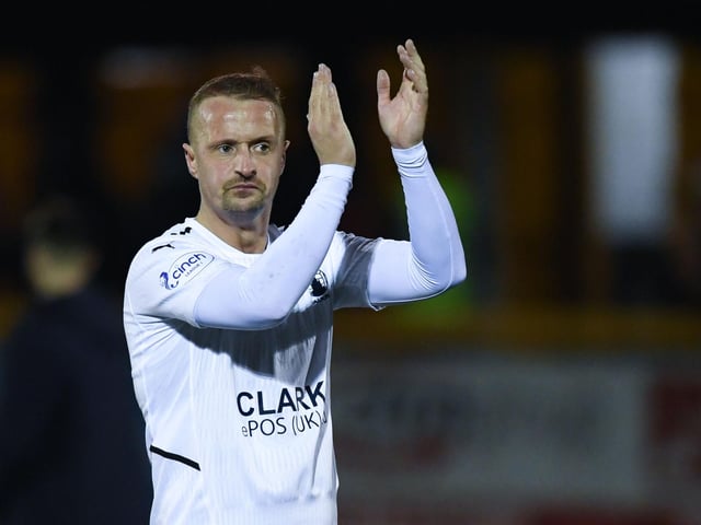 Leigh Griffiths revealed he chose Falkirk over another few offers. The striker became a free agent last month when Celtic evoked a clause in his contract to end his deal early. He made his debut for the Bairns in the midweek win over Alloa. He said: "Every manager and assistant is going to have their sales pitch. I had a few offers on the table but Falkirk was the one that stood out for me.” (FalkirkTV)