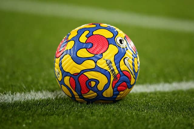 Hi Vis Nike Flight match ball. (Photo by Steve Bardens/Getty Images)