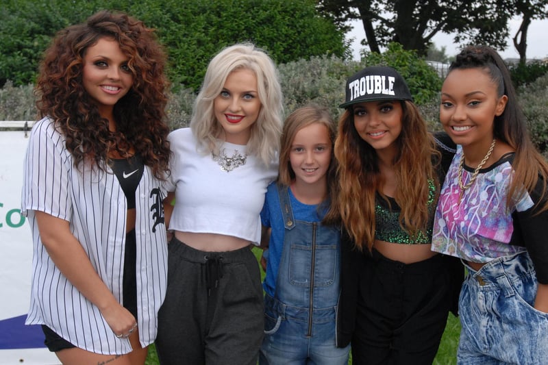 Little Mix and a fan at Sound Waves. Does this bring back great memories?