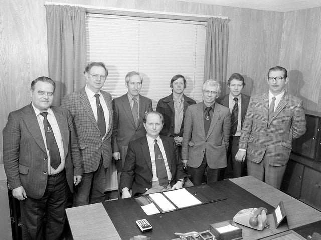 Did you work there in the eighties Staff are pictured here in 1981
