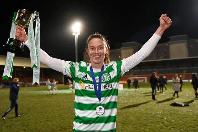 A stalwart of the Hoops' defence, Kelly Clark has remained an important member of the Celtic side, despite the strengthening that came with their move to being fully-professional. She is the embodiment of how Fran Alonso wants his side to play - full of heart, unrivalled commitment and non-stop effort.