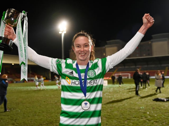 A stalwart of the Hoops' defence, Kelly Clark has remained an important member of the Celtic side, despite the strengthening that came with their move to being fully-professional. She is the embodiment of how Fran Alonso wants his side to play - full of heart, unrivalled commitment and non-stop effort.
