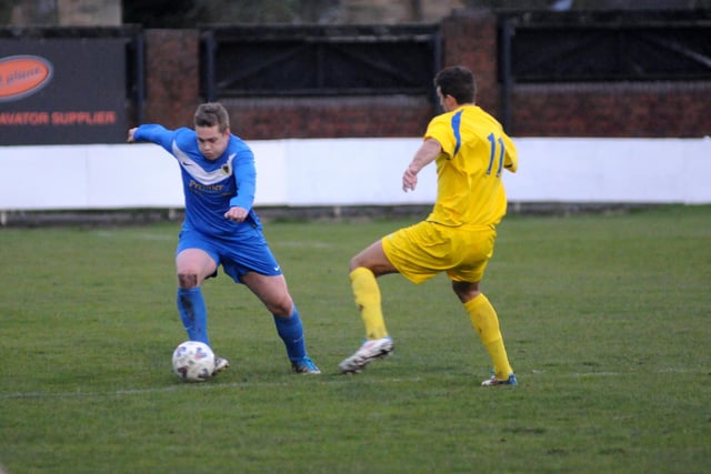 Hebburn Town were taking on Billingham Town in the December of this year - but which year?