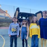 Meersbrook Bank Primary School in Sheffield filled three vans worth of essential goods