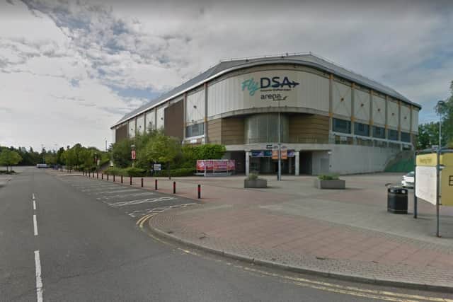 FlyDSA Arena in Sheffield.