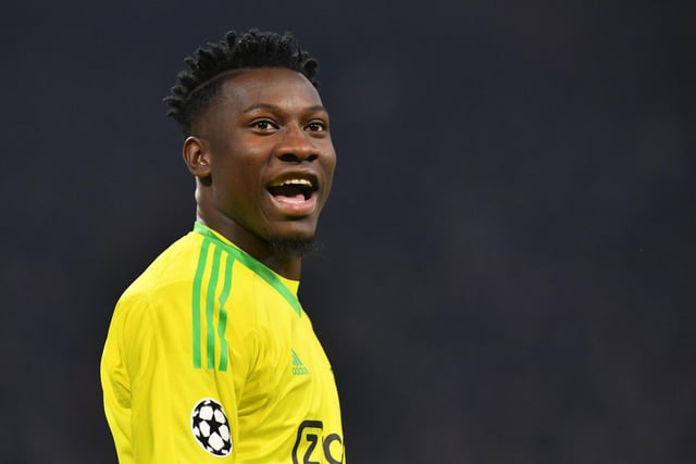 Ajax and Cameroon goalkeeper Andre Onana is being linked with a move to Chelsea. (Sunday Express)