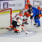 Tony Morrone debut pic Manchester Storm