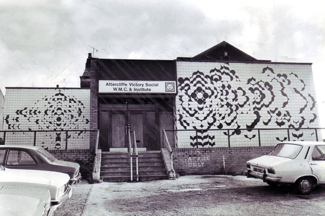 Attercliffe Victory Working Men's Club pictured in 1983