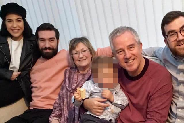 Undated family handout photo of Ross McCarthy (right) with his family. His father Mike McCarthy (second right), a former national TV journalist, is carrying out his late son's wishes by campaigning for better mental health support. Issue date: Friday September 10, 2021. PA Photo.