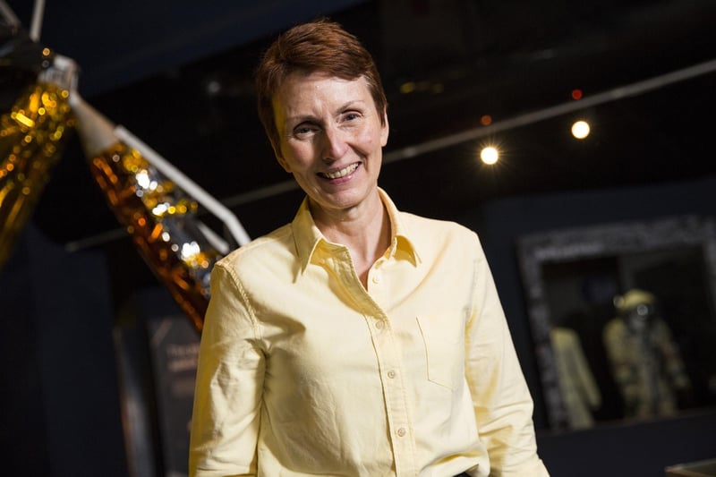 Helen Sharman, seen here at a 25th-anniversary event to mark her space milestone hosted by the Science Museum in May 2016 in London, now works in an outreach team at Imperial College, London to encourage children to take up science, maths and engineering