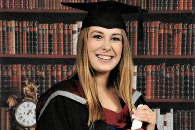 Sheffield Hallam graduate Courtney Davies, 24, was pronounced dead at the scene on the A15 in Lincolnshire.