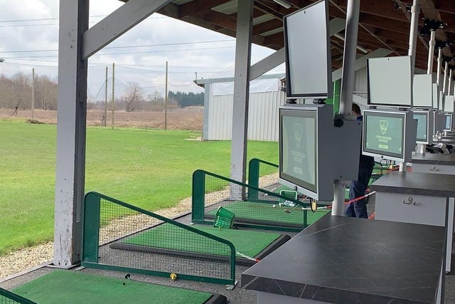 This golf range has been praised for collecting donations for local people in need during the pandemic.