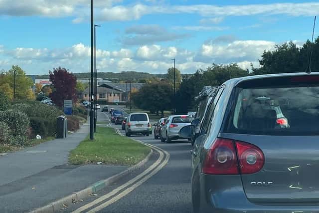 This was the queue facing shocked motorists trying to get fuel at a Sheffield filling station, a motorist has revealed. Costco is listed as the cheapest for fuel in the city