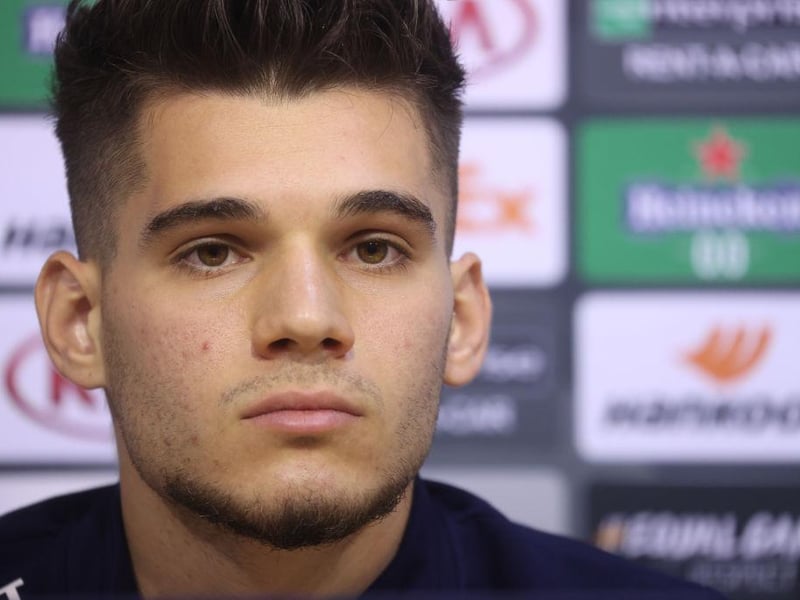 Romanian played in the first leg win.