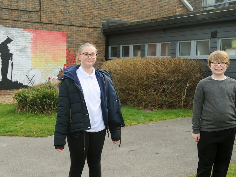 Issy Naughton and Matthew Highlands