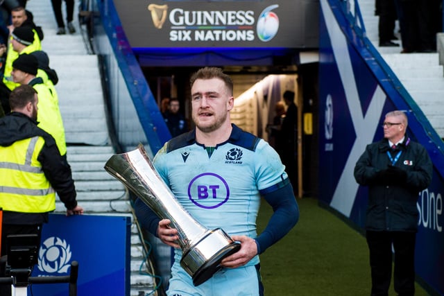 A testing start to national captaincy but the full-back is in the form of his life. In the absence of Finn Russell, Hogg is our shining light. Forget the slip of the fingers against Ireland. We all make mistakes in life. The fumble against England wasn’t even a mistake. Treasure that cracker of a try in Rome. It was a gold-plated beauty.
