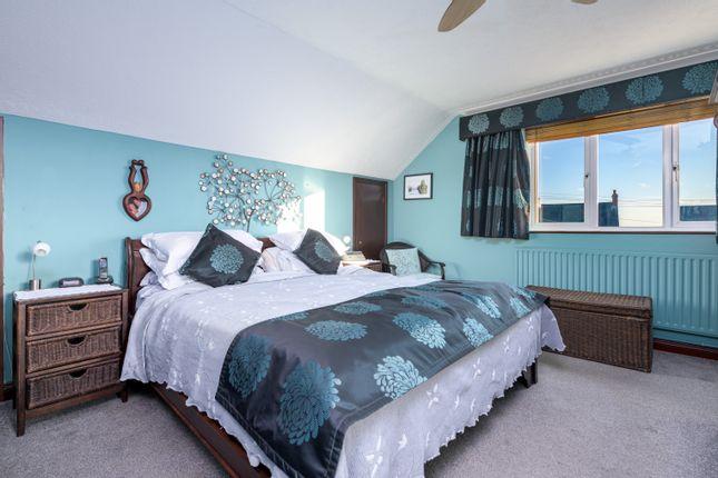 There are five spacious and airy bedrooms in total.