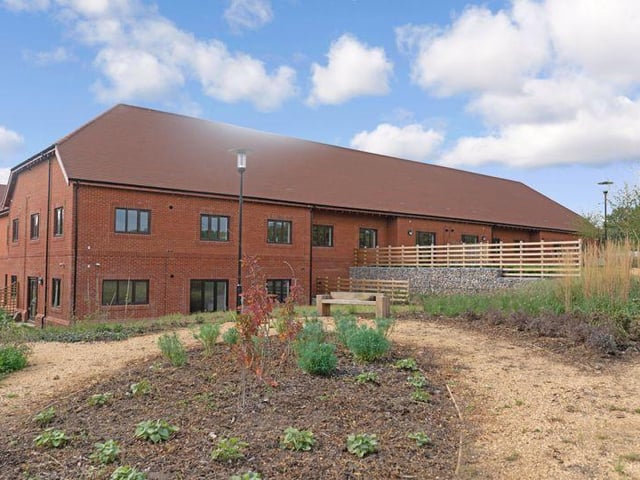 This two bedroom apartment in Friary Meadow, Fareham, is on sale for £525,000. It is listed by Taylor Hill and Bond, Titchfield.
