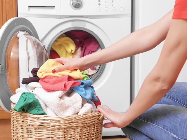 Use a bowl to wash-up rather than running a tap, reduce your washing machine use by one cycle a week, and only fill the kettle with the water you need and you could save around £39 a year in the kitchen.