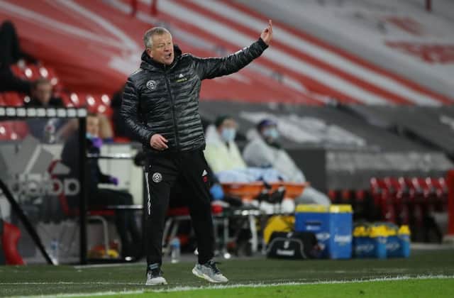 Chris Wilder. (Photo by Nick Potts - Pool/Getty Images)