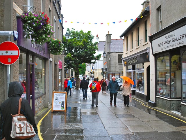 Kirkwall in Orkney was last year named Scotland’s most beautiful high street after topping a public poll. The town was recognised for its historic centre and the efforts of local volunteers and public bodies to make it a great place to live, work and socialise.