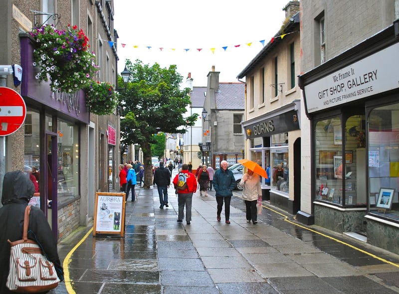 Kirkwall in Orkney was last year named Scotland’s most beautiful high street after topping a public poll. The town was recognised for its historic centre and the efforts of local volunteers and public bodies to make it a great place to live, work and socialise.
