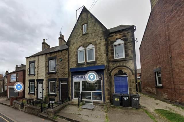 The building, which most recently traded as a cooker shop, has been empty for some time.