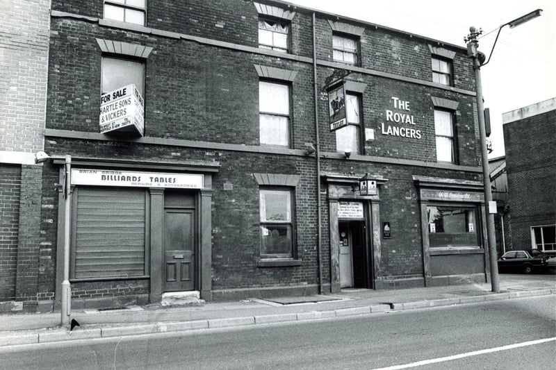 The Royal Lancers, Penistone Road, Sheffield, 1984