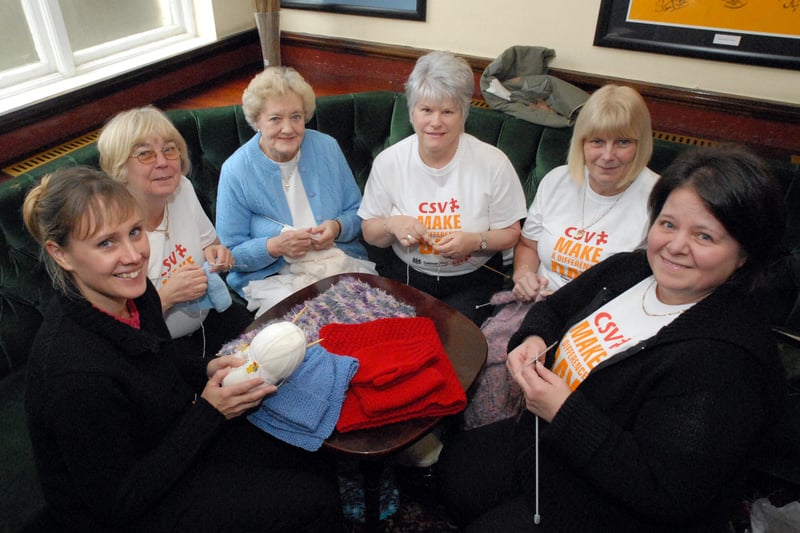 These South Tyneside knitting group members were creating much-needed items to help keep pensioners warm. In the picture are Susan Wicks, Elizabeth Shone, Margaret Ogle, Janice Wright, Geraldine Wood and Lynda Ennis.