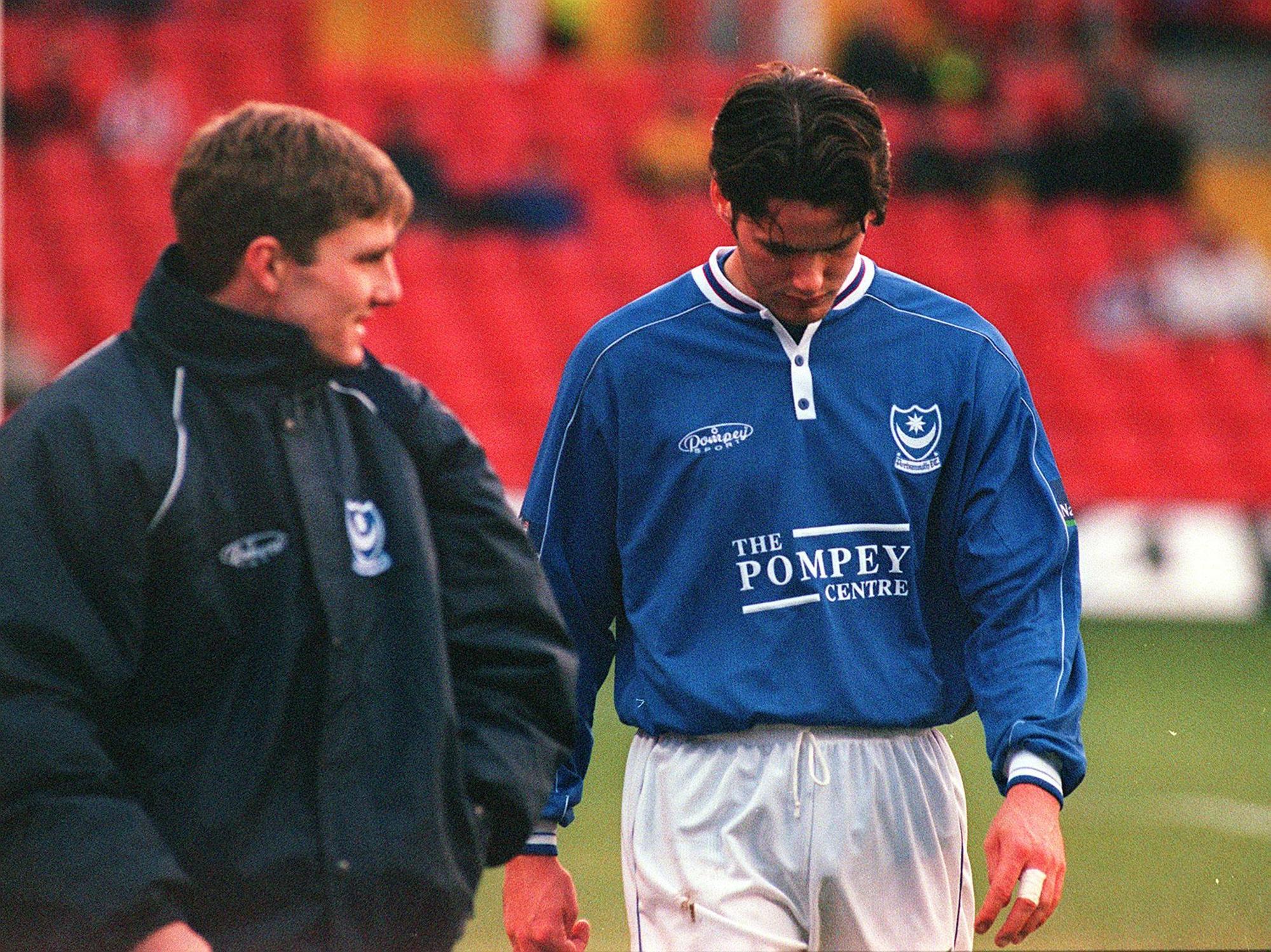 Pompey's first £1m signing proved to be injury prone and disappeared from the club to watch the Ashes in Australia.