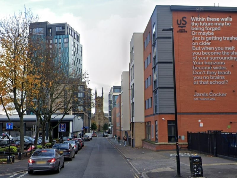 Highfield & Lowfield saw 1.4 reports of robbery per 1,000 residents from December 2024 to November 2025, the 21st highest figure in Sheffield. The total number of incidents in that neighbourhood was 22. Photo: Google