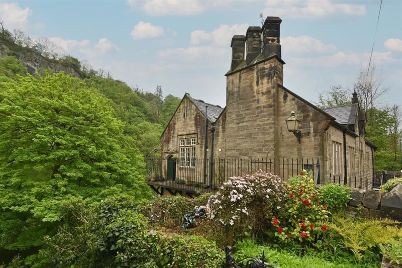 The former school house is a prominent, well-renowned building bewteen the A6 and the River Derwent, between Matlock Bath and Cromford.