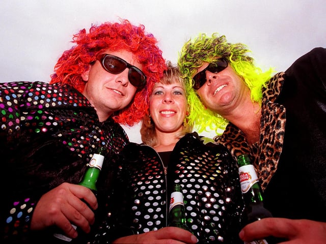 In 1998 Glam Rock fans from Doncaster enjoyed their night out at Clumber Park