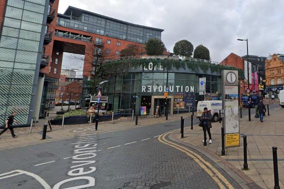 The former Hornblower site, on Fitzwilliam Street, is now competely unrecognisable after a major redevelopment including the Revoltion bar. PIcture: Google streetview