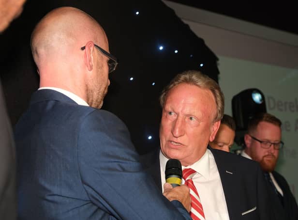 Outspoken Sheffield football boss Neil Warnock, pictured at the Sheffield Star Football Awards 2021 has emerged as a favourites to appear in this year’s I'm a Celebrity, Get Me Out of Here!