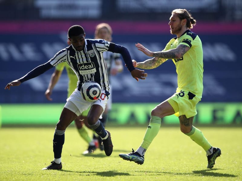 Largely anonymous in one of the attacking midfield positions, replaced by Gayle.